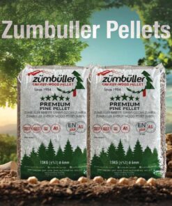 Πέλλετ Ξύλου Zümbüller Premium Pine Pellet ENplus A1 (Σακί 15kg)